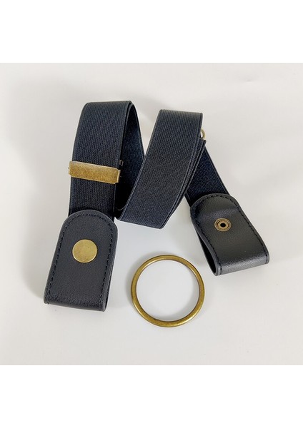 Hiçbir Toka Elastik Streç Kemerler Kadınlar ve Erkekler Için Rahat Görünmez Kot Pantolon Elbiseler Kemer Kuşak Unisex Cintos (Yurt Dışından) fiyatları