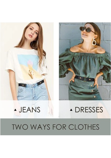 Hiçbir Toka Elastik Streç Kemerler Kadınlar ve Erkekler Için Rahat Görünmez Kot Pantolon Elbiseler Kemer Kuşak Unisex Cintos (Yurt Dışından) indirimleri