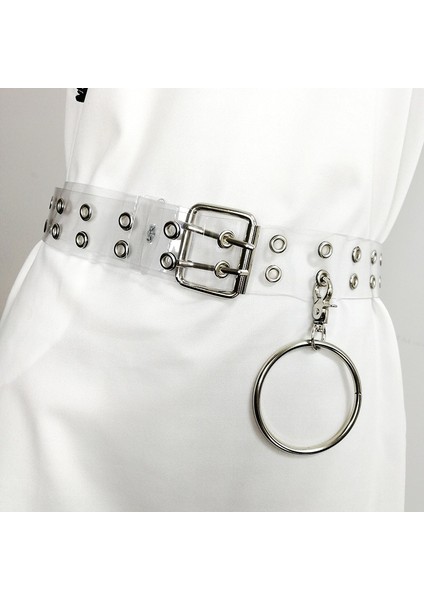 Şeffaf Kemer Kadın Bel Beyaz Kemerler Kadınlar Için Artı Boyutu Pvc Cinturon Mujer Tasarımcı Kot Şeffaf Punk Gotik Kuşak (Yurt Dışından) indirimleri