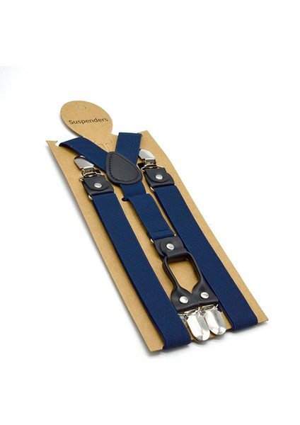 Raınıe Sean Kırmızı Erkek Jartiyer Parantez Katı Kadın Askı Pantolon 120 cm Pantolon Parantez 4 Klipler Elastik Erkek Askı Kemer (Yurt Dışından)