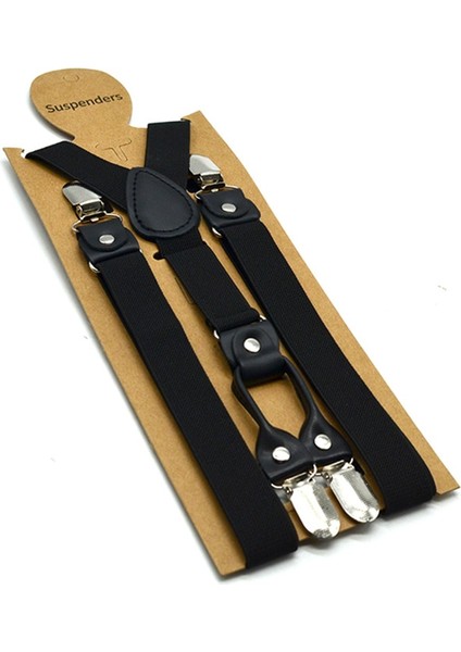 Raınıe Sean Kırmızı Erkek Jartiyer Parantez Katı Kadın Askı Pantolon 120 cm Pantolon Parantez 4 Klipler Elastik Erkek Askı Kemer (Yurt Dışından) modelleri