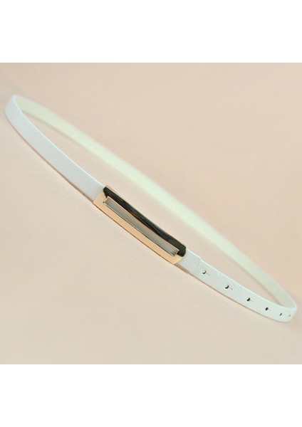 Lüks Metal Toka Ince Kemer Klasik Vahşi Kadın Minimalist Ince Kemer Sapanlar Kemer Giyim Aksesuarları 2019 (Yurt Dışından) fiyatları