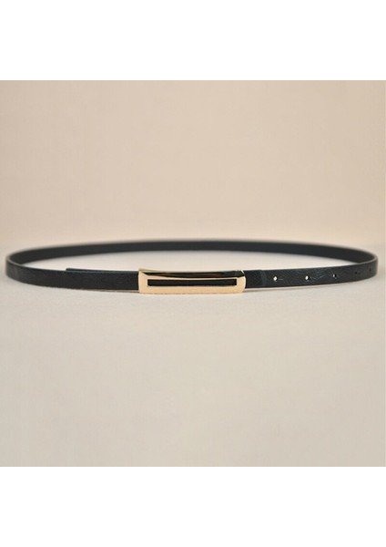 Lüks Metal Toka Ince Kemer Klasik Vahşi Kadın Minimalist Ince Kemer Sapanlar Kemer Giyim Aksesuarları 2019 (Yurt Dışından) fırsatları