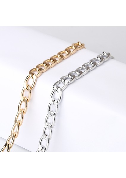 Metal Zincir Kadın Kemer Altın Gümüş Bel Zinciri Elbise Kot Serin Kız Bayan Kemer Aksesuarları Vücut Zinciri (Yurt Dışından) indirimleri