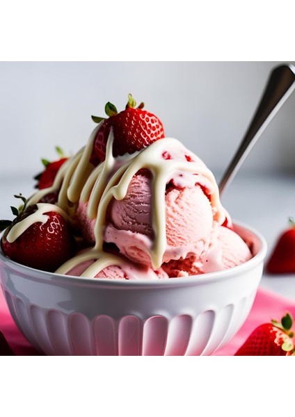 Beyaz Çikolatalı Topping Dondurma Sosu 1 Kg