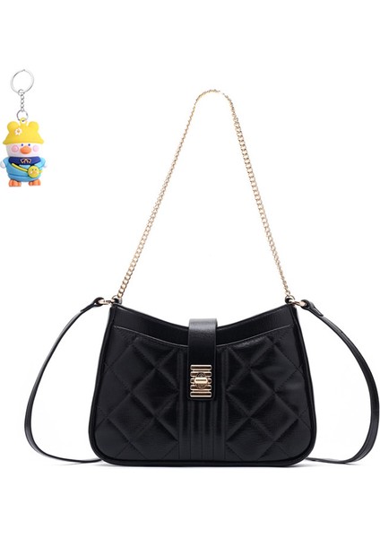 Kilitleme Cüzdan Tek Omuz Crossbody Fermuarlı Mini Kompakt Koltuk Altı Çanta (Yurt Dışından)