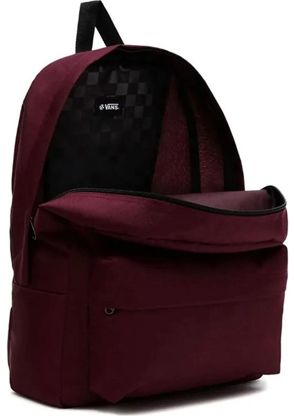 Bordo Sırt Çantası VN000H504QU1 Old Skool Print Bac