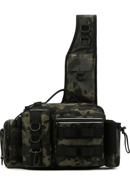 Çok Fonksiyonlu Açık Hava Yem Çantası Balıkçılık Bel Çantası (Yurt Dışından)