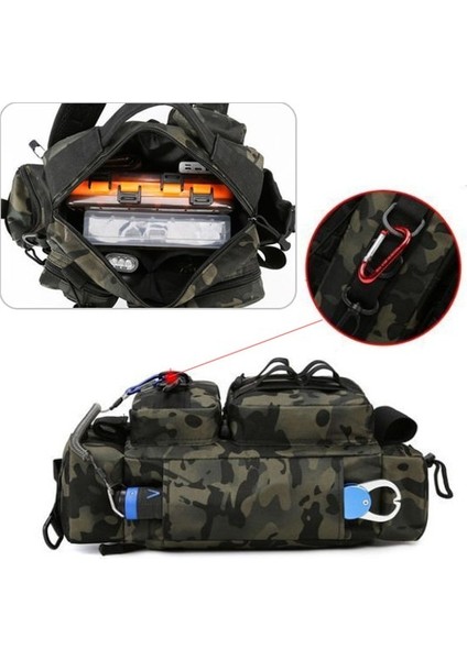 Çok Fonksiyonlu Açık Hava Yem Çantası Balıkçılık Bel Çantası (Yurt Dışından) modelleri