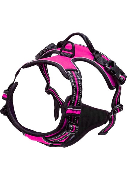 Yelek Tasmalı Rahat Yansıtıcı Orta ve Büyük Köpek Köpek Koşum Takımı (Yurt Dışından)