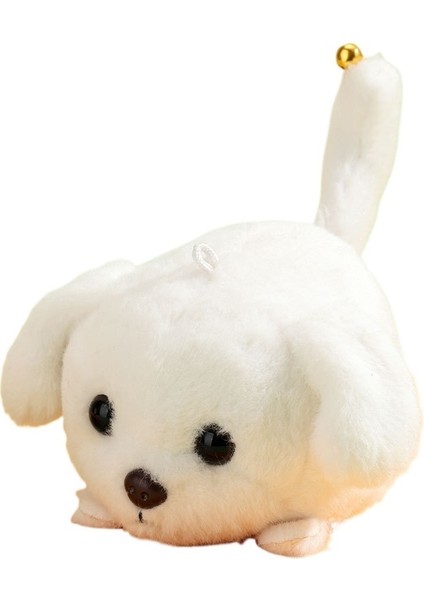 Kuyruk Sallayan Bichon Frise Gıcırdayan Peluş Oyuncak Anahtarlık Peluş Kolye (Yurt Dışından) modelleri