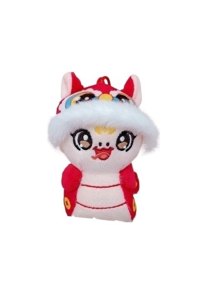 Sevimli Maskot Anahtarlık Kolye Yaratıcı Peluş Oyuncak Bebek Araba Kolye Okul Çantası Kolye (Yurt Dışından)