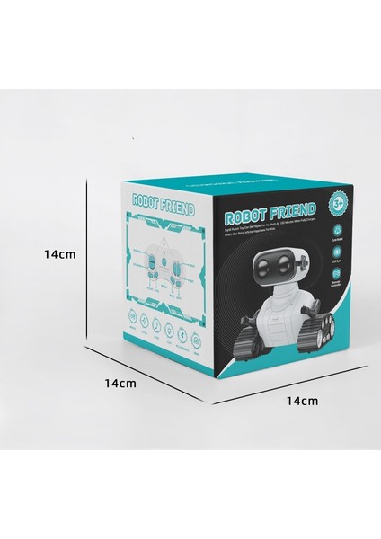 Pet Robot Oyuncak, Kontrol Robotu, Beyaz (Yurt Dışından)