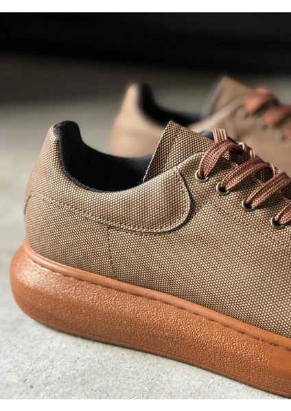 K&a Yüksek Taban Günlük Ayakkabı Tırtıklı 041 Taba modelleri