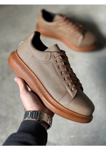 K&a Yüksek Taban Günlük Ayakkabı Tırtıklı 041 Taba indirimleri