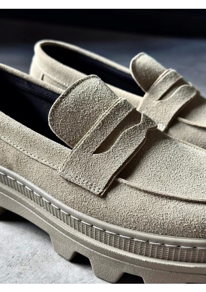 K&a Yüksek Taban Klasik Ayakkabı 779 Vizon Süet fırsatları