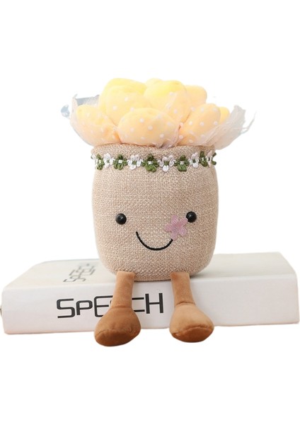 25CM Peluş Oyuncak Eğlenceli Bitki Süsleri Ev Oturma Odası Süslemeleri Bebekler (Yurt Dışından)