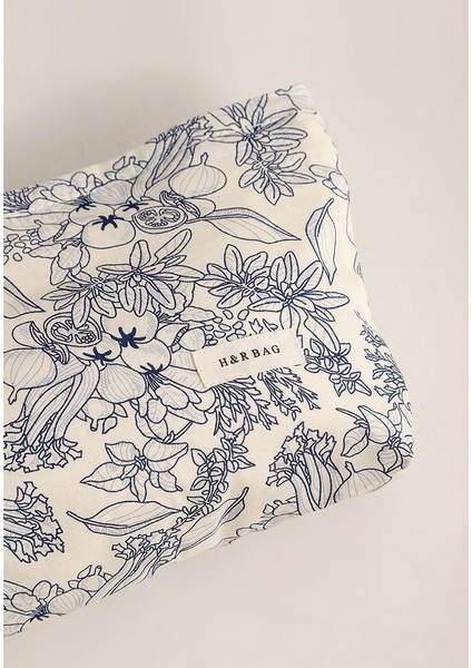 Kozmetik Çanta Seyahat Kızları Organizasyon Çantası Tuval Kozmetik Çanta Clutch (Yurt Dışından) fırsatları