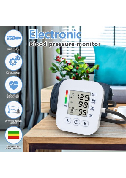 T11B Üst Kol Dijital Tansiyon Aleti Makinesi Tansiyon Nabız Arka Aydınlatması (Yurt Dışından) fiyatları