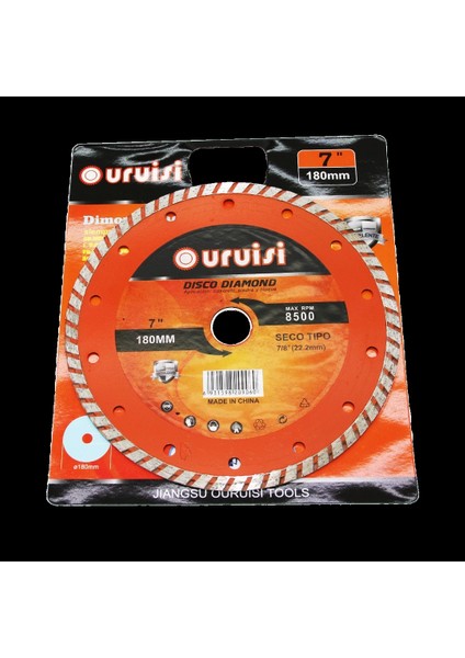 7 Inç - 180 mm Mermer Kesici Disk TY-157
