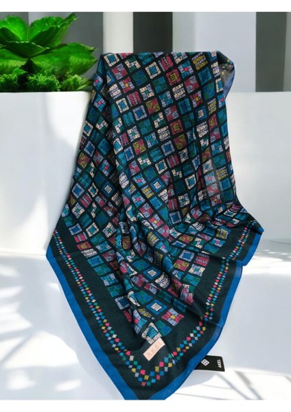 Digital Soft Eşarp Desen-1