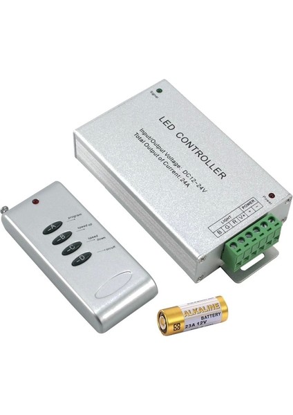 12V-24V 12 Amper LED Rgb Kontrol Devresi Kumandalı