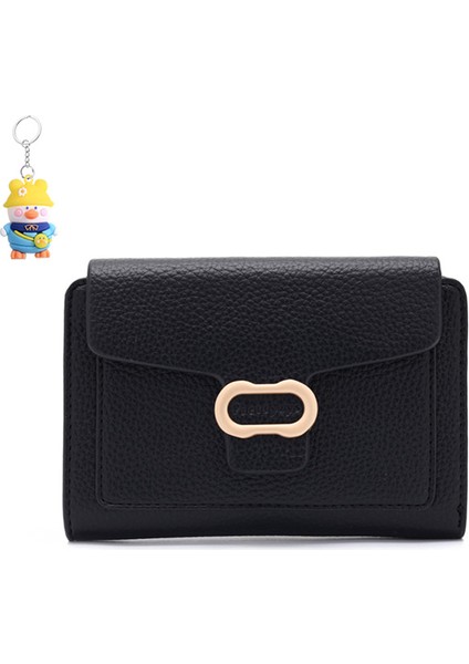 Cüzdan Kadın Orta Boyutlu Cüzdan Basit ve Çok Yönlü Kadın El Çantası Kadın Kart Tutucu (Yurt Dışından)