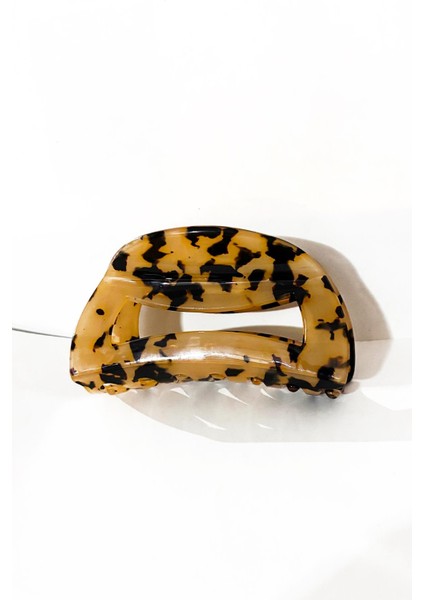 Diana Kaplumbağa Sırtı Lüks Asetat Geniş Pencereli Mandal Toka fiyatları