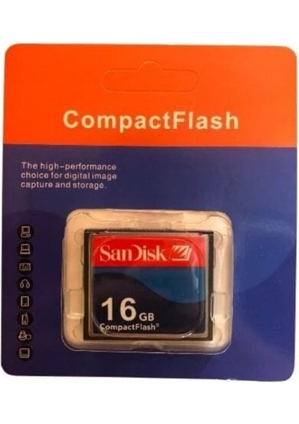 16 GB Cf -Compact Flash Hafıza Kartı