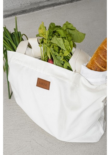 Tote Bag Çanta Ekru 54X43 modelleri