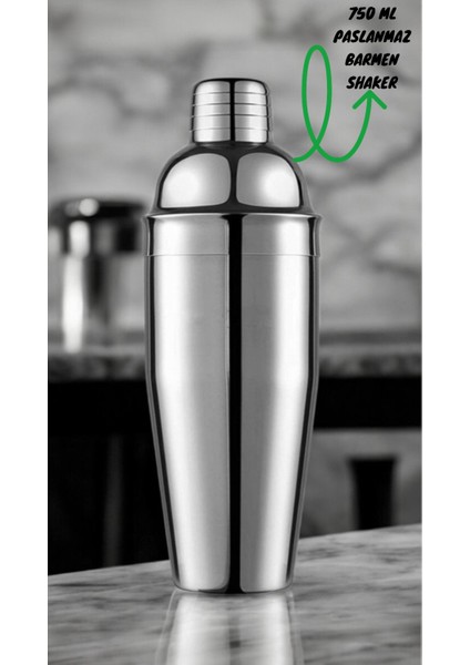 Büyük Çelik Shaker 750 ml fiyatları