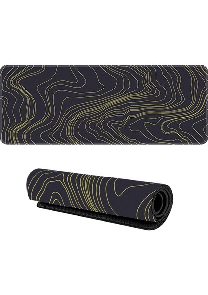 Dokulu Isı Haritası Patlama Klavye Altlığı Artı Mouse Pad (Yurt Dışından)