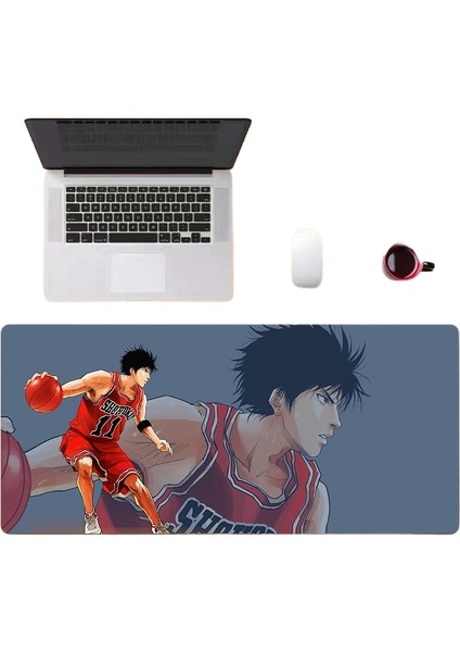 Slam Dunk Master Mouse Pad Büyük Boy Sakuragi Hanamichi Ryukawa Maple Sansui Shou Öğrenci Anime Masa Matı (Yurt Dışından)