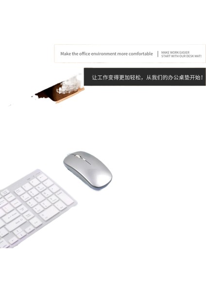 Oyun ve E-Ticaret Için Temperli Cam Mouse Padler Basit Stil Buzlu Iş Kaymaz Mouse Padler (Yurt Dışından)