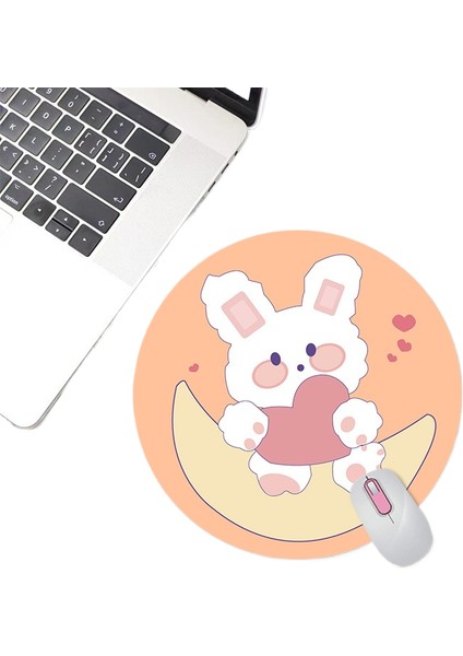 Karikatür Yuvarlak Mouse Pad Sevimli Küçük (Yurt Dışından)