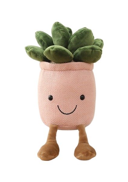 25CM Peluş Oyuncak Eğlenceli Bitki Süsleri Ev Oturma Odası Süslemeleri Bebekler (Yurt Dışından)