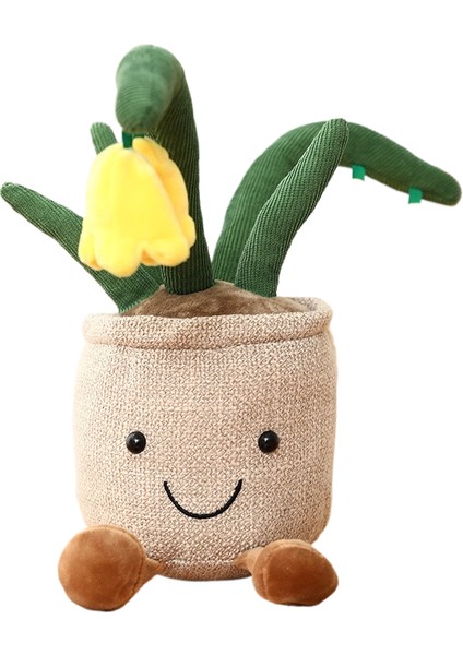 25CM Peluş Oyuncak Eğlenceli Bitki Süsleri Ev Oturma Odası Süslemeleri Bebekler (Yurt Dışından)