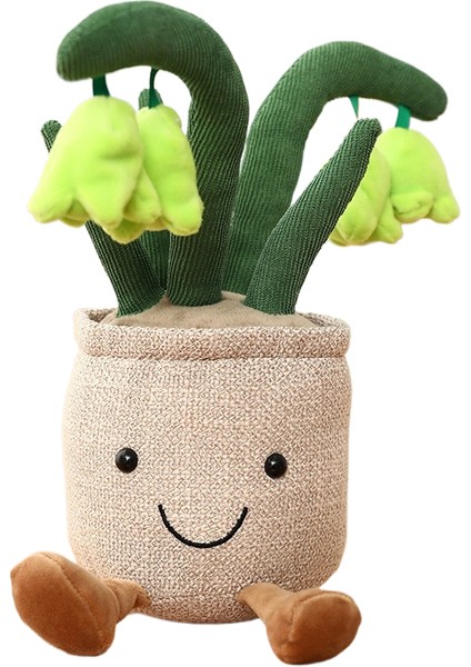 25CM Peluş Oyuncak Eğlenceli Bitki Süsleri Ev Oturma Odası Süslemeleri Bebekler (Yurt Dışından)
