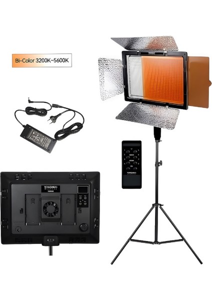 YN900 Bi-Color 3200-5600K LED Işık Seti