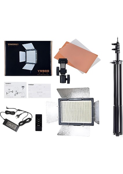 YN900 Bi-Color 3200-5600K LED Işık Seti