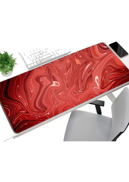 Mermer Büyük Boy Fare ve Klavye Altlığı (Yurt Dışından)