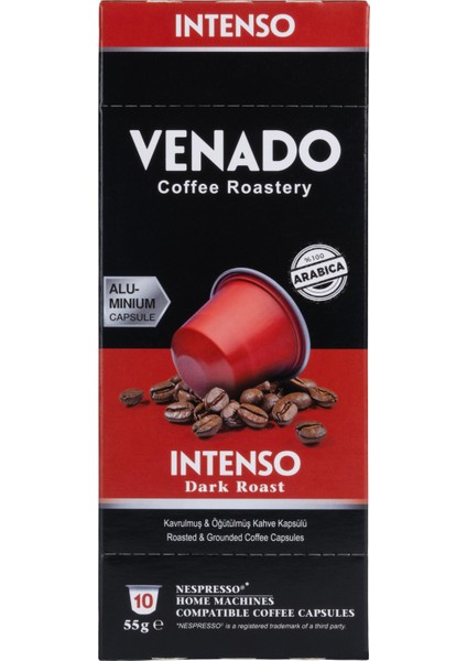 Intenso Dark Roast Kapsül Kahve