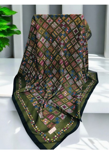 Digital Soft Eşarp Desen-1
