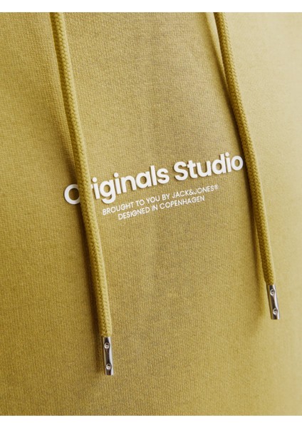 Jack&jones 12241687 Jorvesterbro Sweat Erkek Sweatshirt Sarı indirimleri