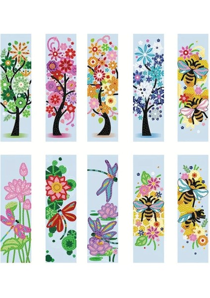 Yeni Başlayanlar, Kitap Okuma Meraklıları Için Ev Yapımı Kitap Ayraçları Dıy Tasarımı (Yurt Dışından)