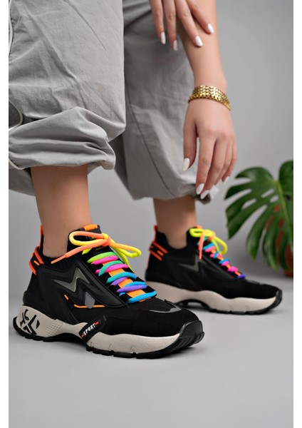 Kadın Alexa Özel Kalın Taban Sneaker