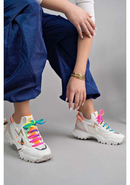 Kadın Alexa Özel Kalın Taban Sneaker fiyatları