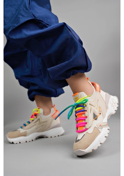 Kadın Alexa Özel Kalın Taban Sneaker