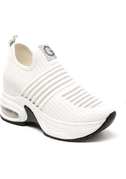 Kadın Spor 25Y300-8 By Guja Beyaz