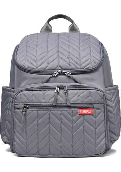 Büyük Kapasiteli Işlemeli Anne ve Bebek Çantası/taşınabilir Bebek Bezi Çantası, Şişe Yalıtımlı Anne ve Bebek Çantası (Yurt Dışından)